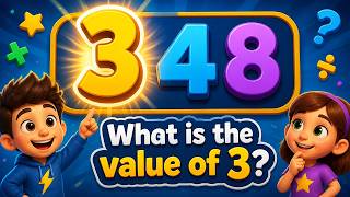 Can You Get 10/10 🧠 | Hundreds, Tens & Ones | Ages 6–8 | Practice 1