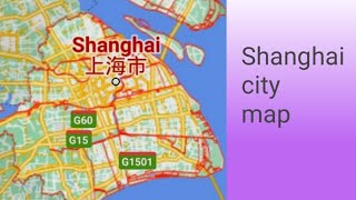 Shanghai map [China ]