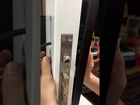 How to installation 8802 digital door lock