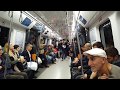 Modern Subway Ride, İstanbul Walking Tour in 4K