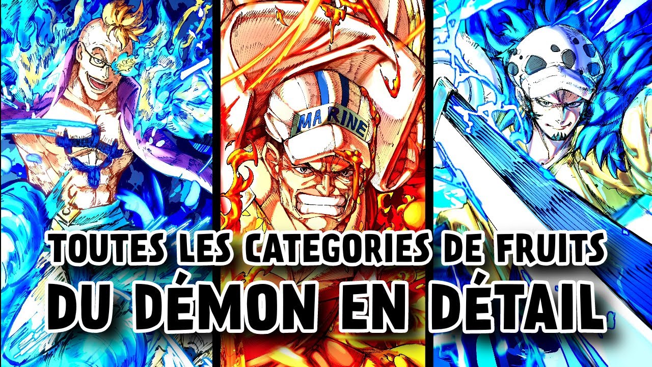 TOUTES les CATÉGORIES de FRUITS DU DÉMON en DÉTAIL - YouTube