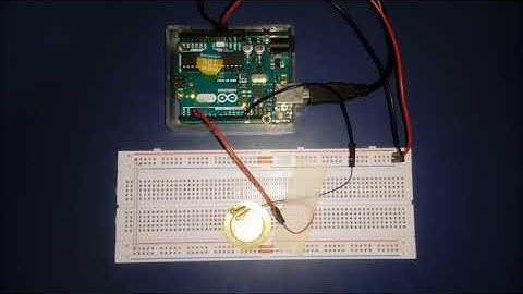Tocar melodia com um disco piezoelétrico (Arduino Básico) - Projeto 34