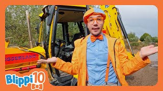 BLIPPI’S TOP TEN: Construction! - Full Episodes | Learning Videos with Blippi