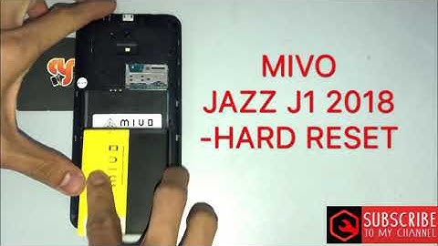 MIVO JAZZ J1 2018 hard reset pattern lock/screen lock/phone lock/clear password