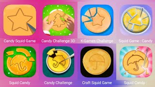 Candy Squid Game, Candy Challenge 3D, K Games Challenge, Squid Game Candy, Craft Squid Game screenshot 1