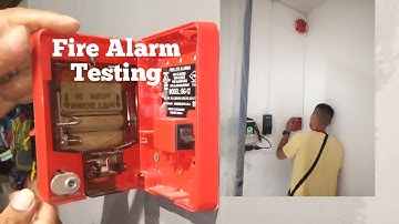 Preventive maintenance of Fire Alarm