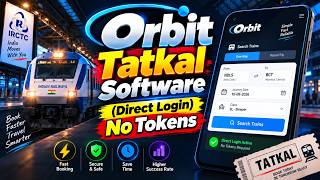 Orbit Tatkal Software I SL Live Booking Video - 1.19Ssec screenshot 3