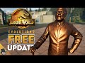 FREE Anniversary Update For Jurassic World Evolution 2 - New John Hammond Statue
