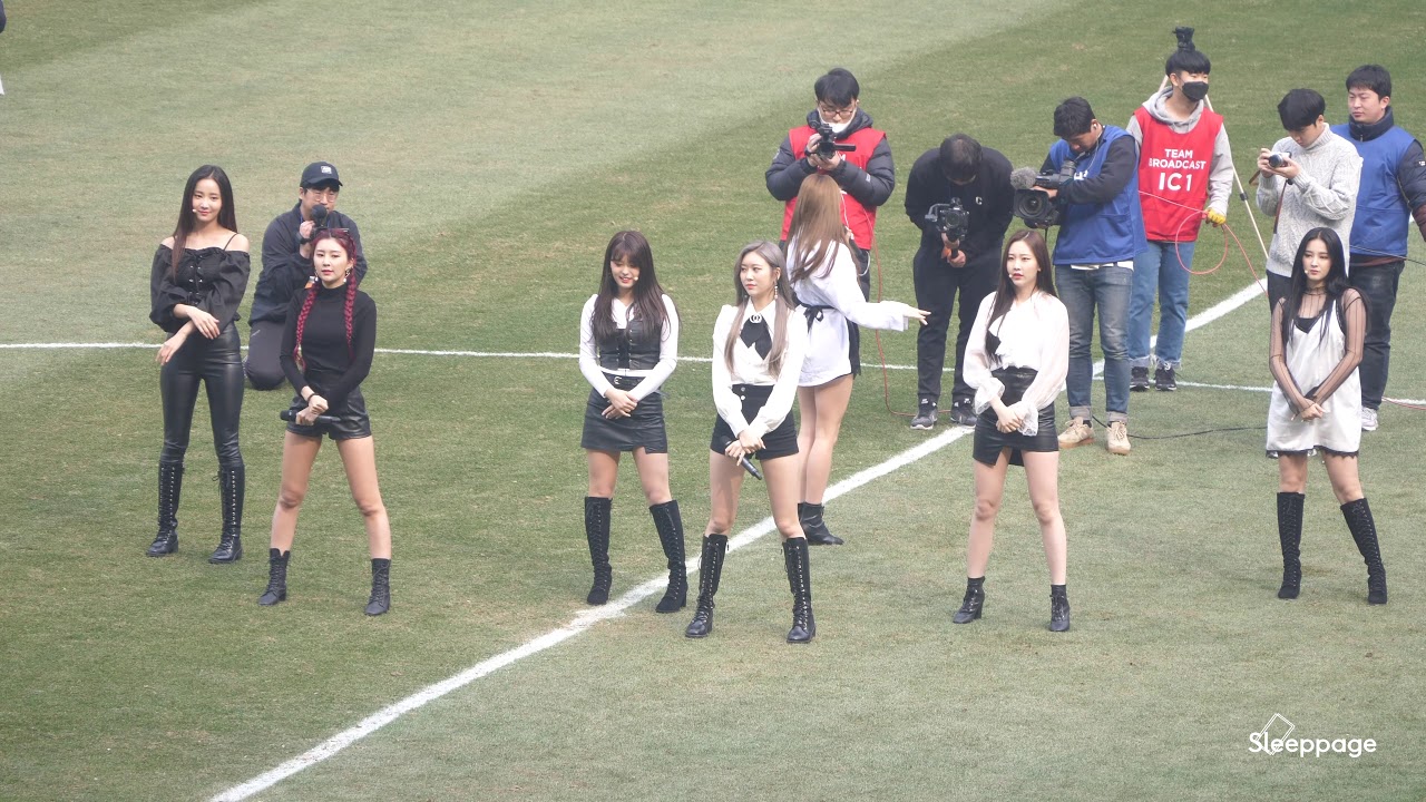 [4K] 190302 모모랜드 MOMOLAND  BACK SIDE @ 인천유나이티드 By Sleeppage