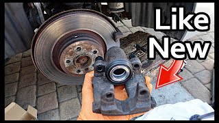 How To Rebuild A Brake Caliper (New piston, seals etc)