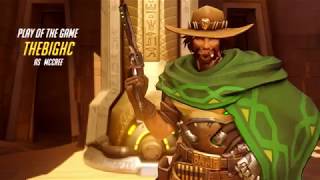 Overwatch - McCree Sextuple Team Kill