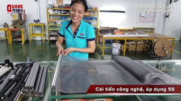 Cửa lưới chống muỗi Quang Minh