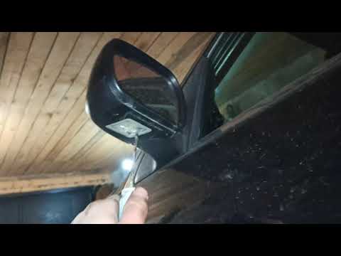 Замена лампы в зеркале форд Мондео 3