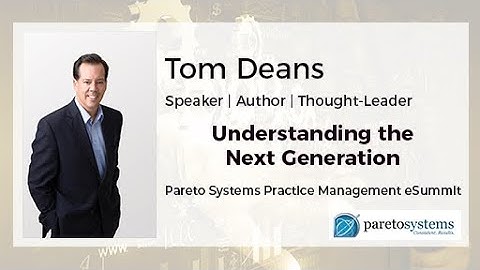 #4 Pareto Virtual Summit - Engaging the Next Generation - interview with Tom Deans