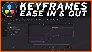 Ease In and Ease Out SMOOTHLY in Davinci Resolve 17 - With Fusion