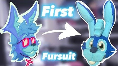 Making my First Fursuit! 🐰🐾 | My Process and Tutorial (OLD VIDEO) | #fursuit #furry #fursona