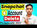 How to Delete Snapchat Account | Snapchat Account Delete Kaise Kare Permanently 2025