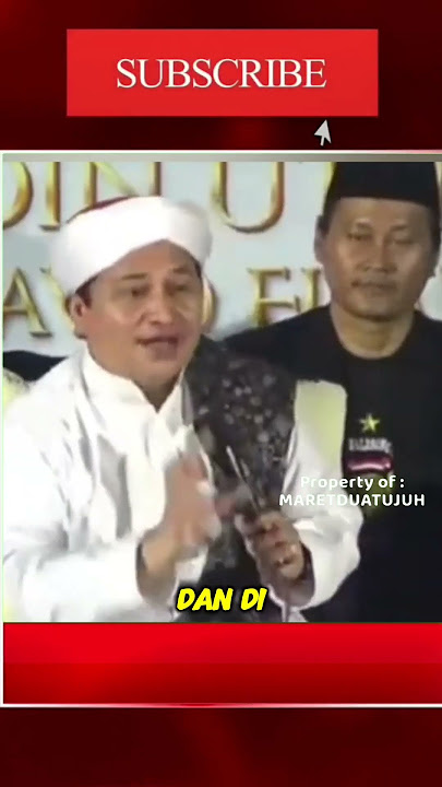 DETIK DETIK KYAI IMAD MENERTAWAKAN IDRUS RAMLI