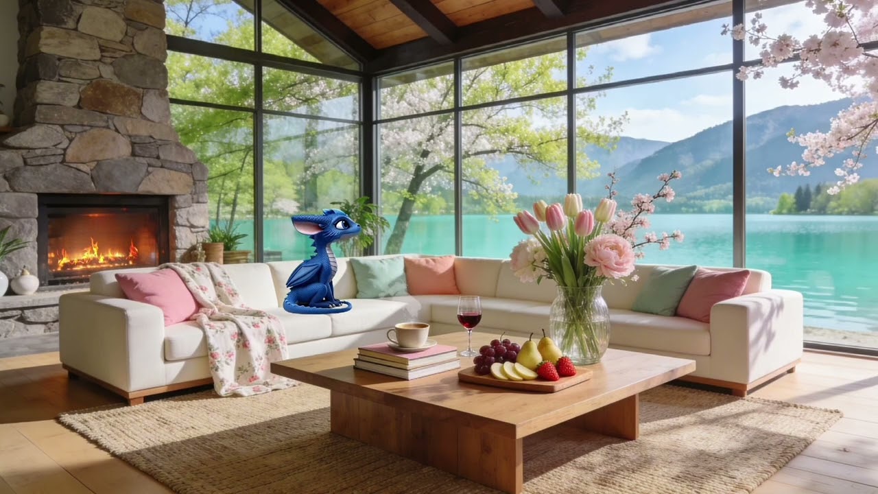 Soothing Living Room Jazz Ambience 🌿 Smooth Piano for Focus, Study & Relaxation