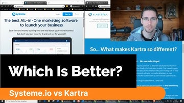 Systeme vs Kartra - Which All-in-One Marketing Software is Better?