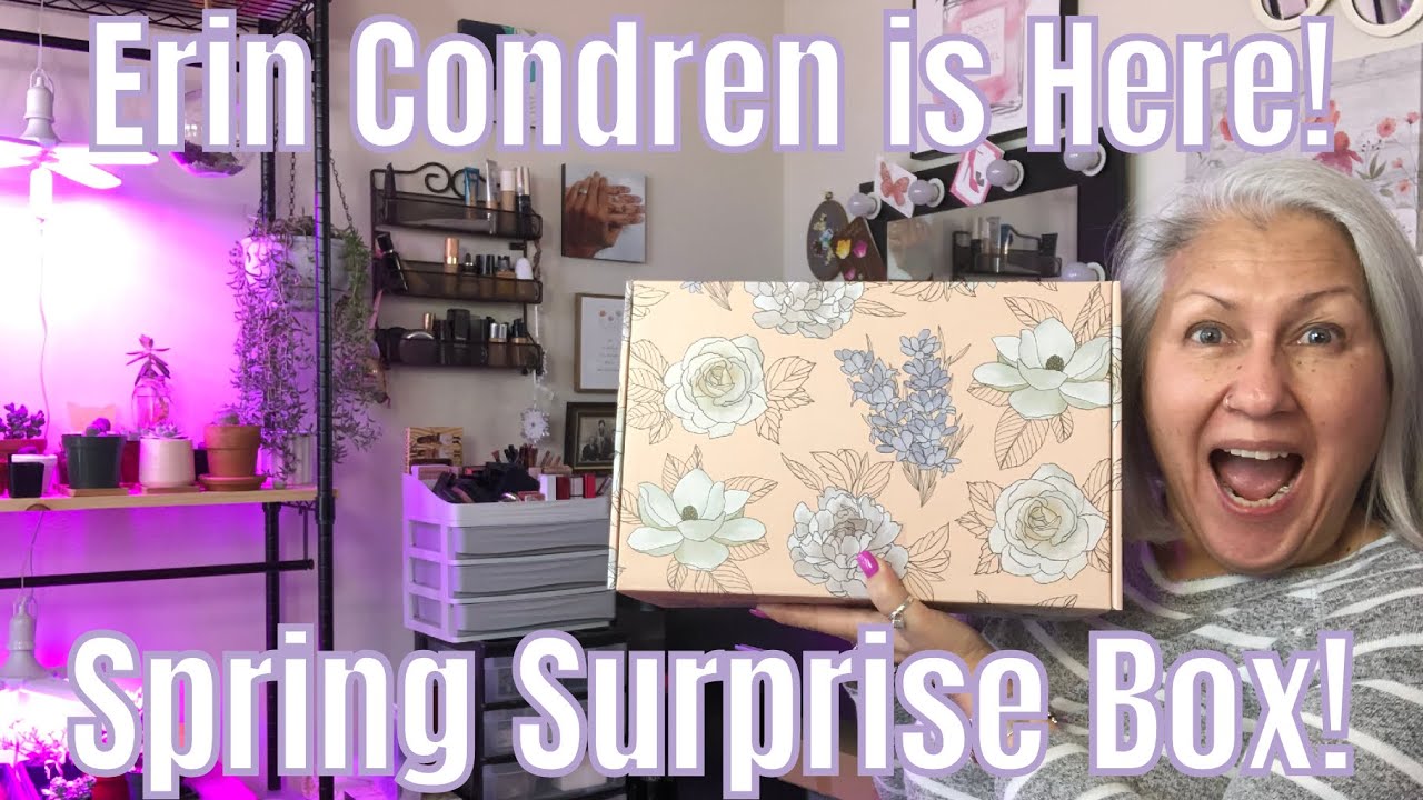 Unboxing Erin Condren Spring Surprise Box YouTube