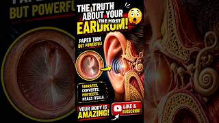 The Truth About Your Eardrum! 😳#BodyFacts #HumanBody #EarFacts #ScienceFacts #AmazingFacts #Shorts