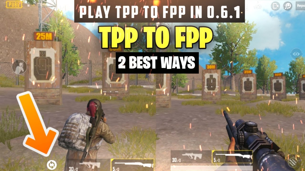 2 WAYS TO PLAY FPP IN TPP MODE || MUST WATCH || PUBG MOBILE ... - 