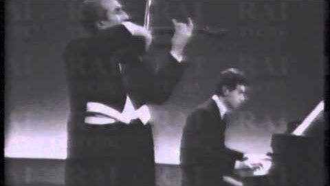 Niccolò Paganini. Sonatina. Aldo Ferraresi, violino