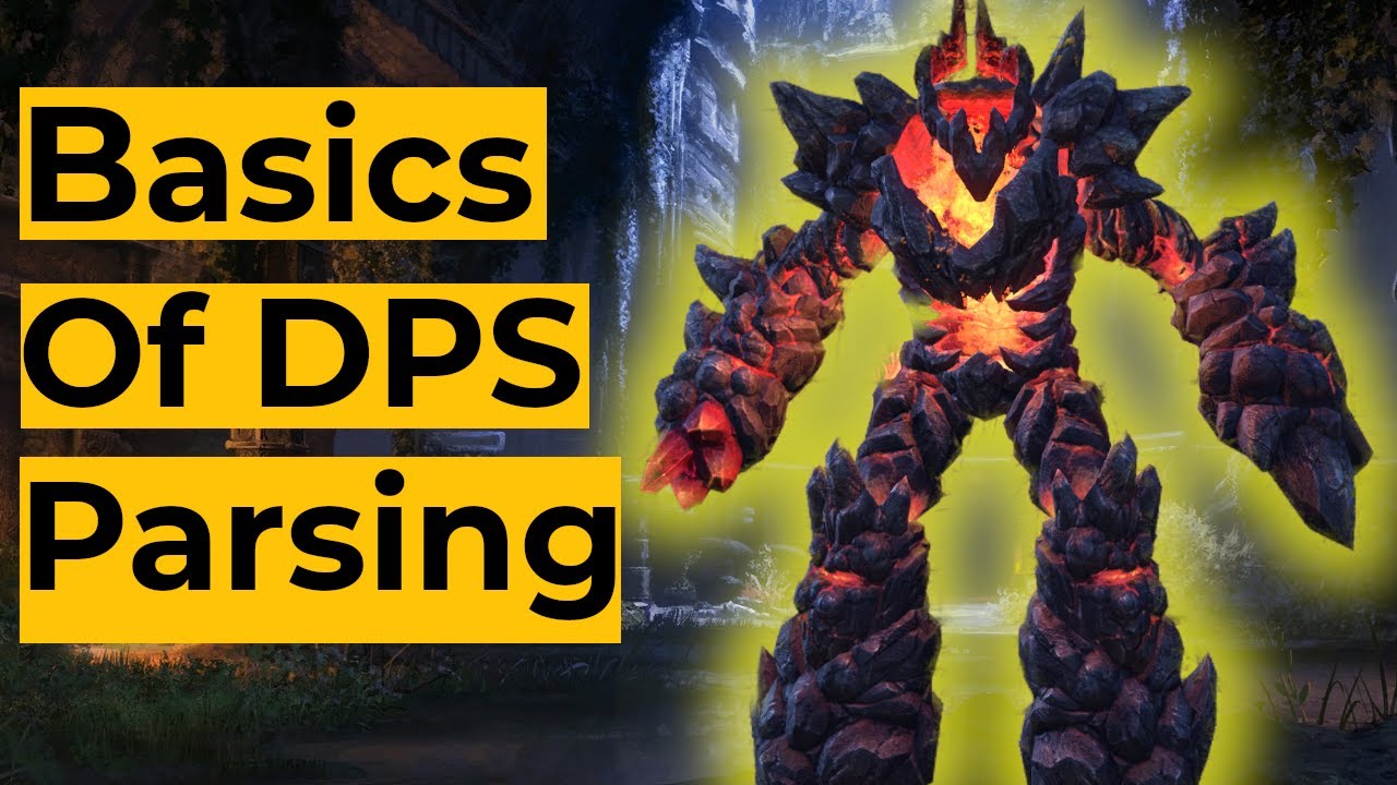 Basics of DPS Parsing in The Elder Scrolls Online - YouTube