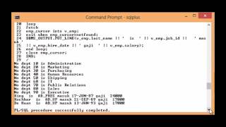 Prak06  Advanced Explicit Cursor
