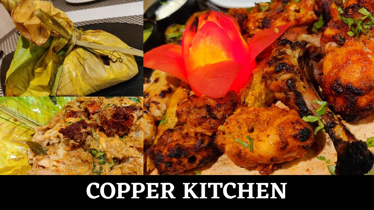 Kizhi Parotta in Bangalore Chicken Tandoori Platter Copper Kitchen