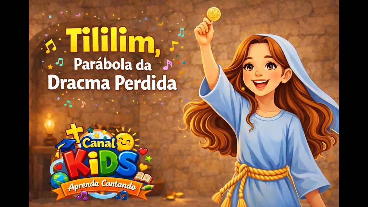 📖✨ Tililim! 🪙 A Dracma Perdida | Parábola de Jesus – Música Infantil