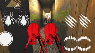 Play As Two Red Spider Mom In Granny Chapter One | Granny Mod Menu | Big Door Escape  screenshot 1