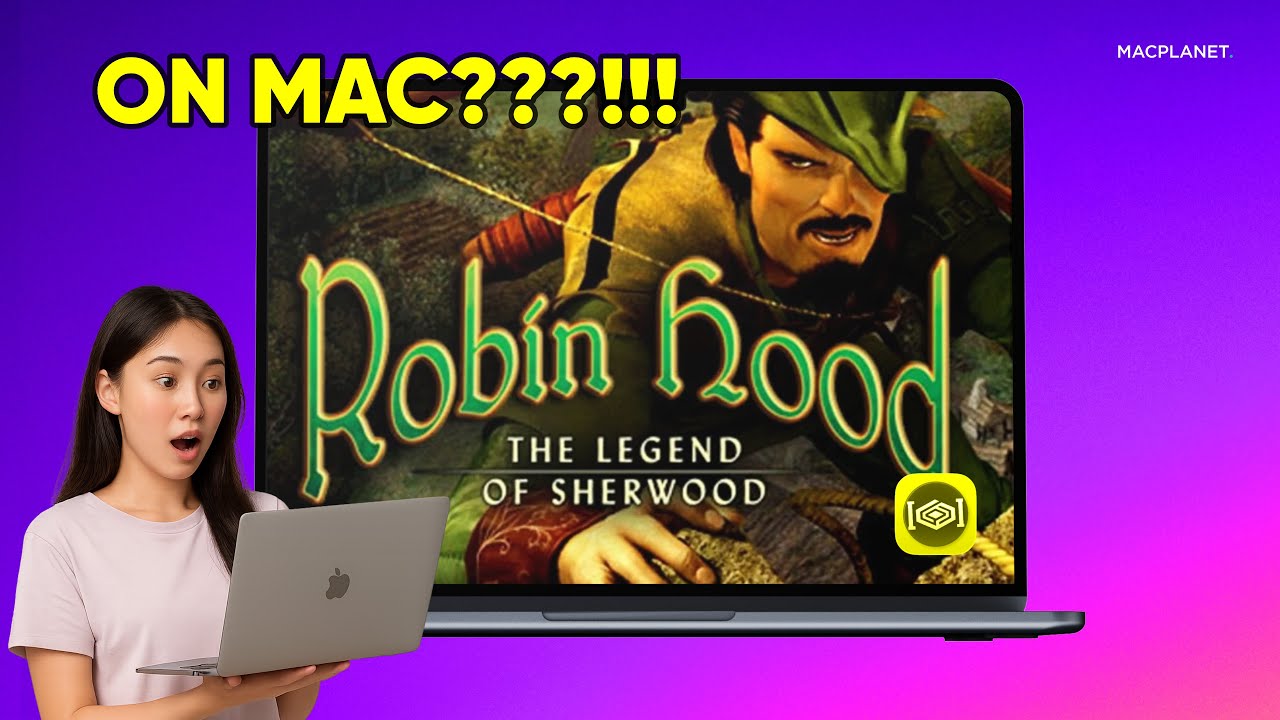 Robin Hood: The Legends of Sherwood on MacBook Air — CrossOver Performance  & Gameplay