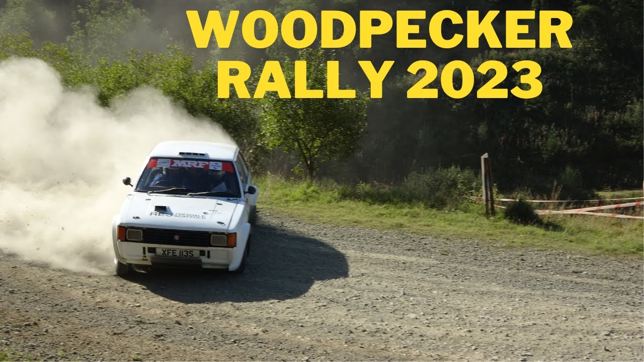 woodpecker rally 2023 spins & action YouTube