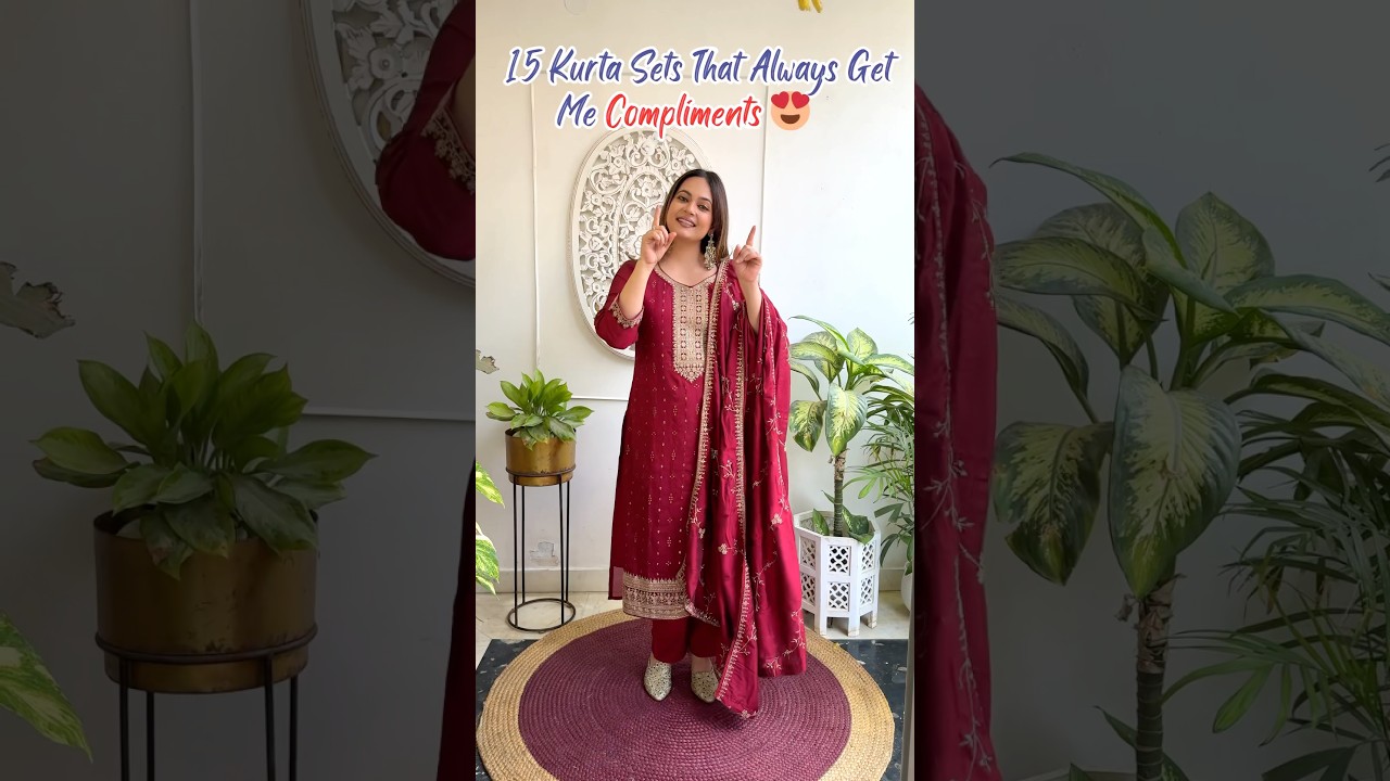 15 Party Wear Kurta Sets that look Royal but under Budget 