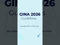 GINA 2026 Update, Have a look!! what you need to know #pediatrics #asthma #contentcreator #update