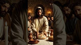 Jesus Last Supper 🙏 #breadoflife eucharist #ytviral #trendingvideo ##shorts