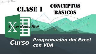 Conceptos básicos – Clase 1 – Programación del Excel con VBA