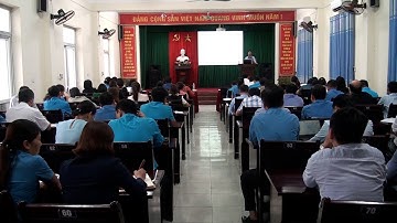 LIÊN ĐOÀN LAO ĐỘNG HUYỆN NGỌC LẶC TẬP HUẤN BỒI DƯỠNG LLCT VÀ NGHIỆP VỤ CÔNG TÁC CÔNG ĐOÀN NĂM 2023.