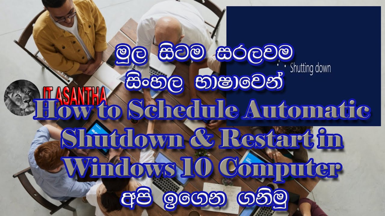 How to Schedule Automatic Shutdown & Restart in Windows 10 Computer ...