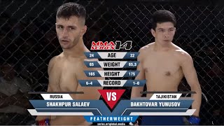 MMA Series-14 / Bakhtovar Yunusov (Tajikistan) vs Shakhpur Salaev (Russia)