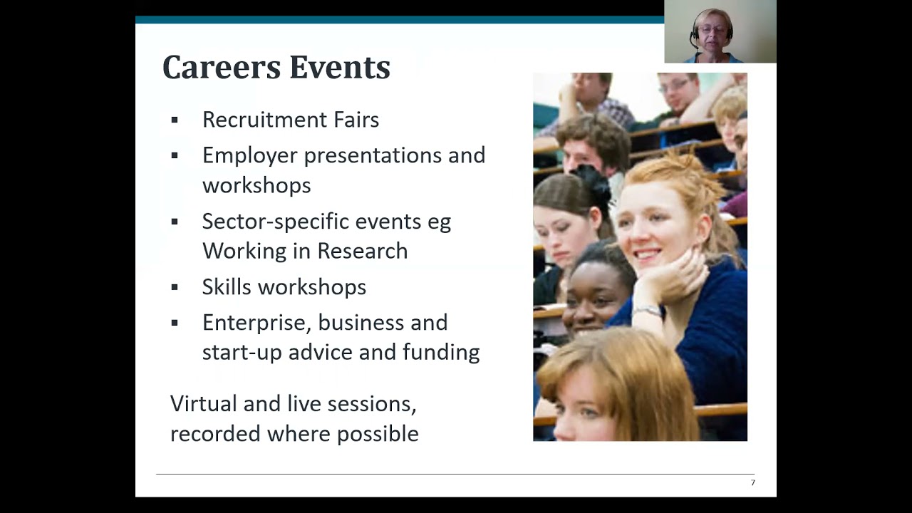 Getting your Career on Track - Janice Simpson, our dedicated postgraduate Careers Consultant, outlines our support for your career planning.