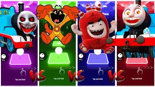 THOMAS exe VS DOGDAY POPPY PLAYTIME 3 vs oddbobs VS THOMAS EATER TILES HOP EDM RUSH