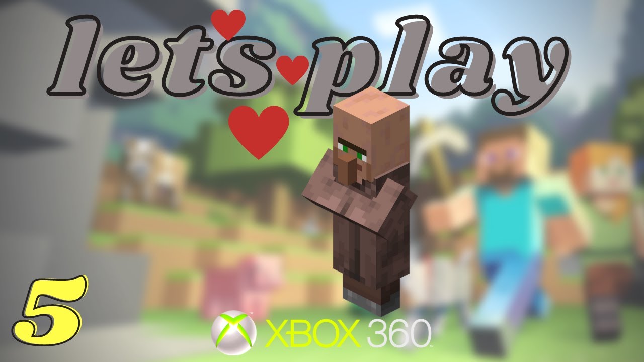 MINECRAFT XBOX 360 Lets Play Episode 5 BREEDING VILLAGERS YouTube