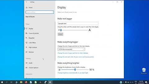 Windows 10 - How to enable  print screen key