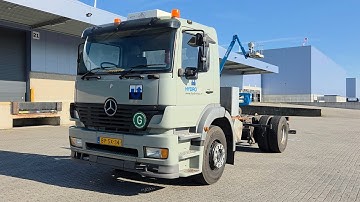 2004 MB 1828 L chassis cabine