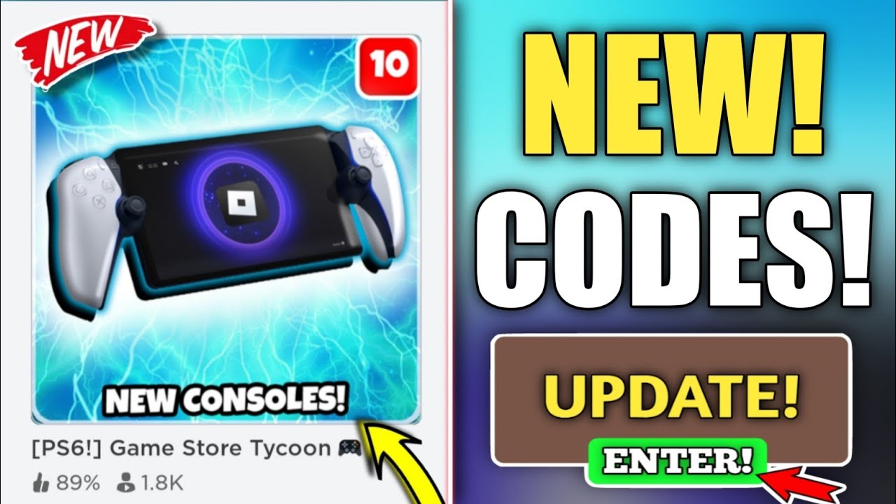 Roblox  Ultimate Retail Tycoon Codes (Updated September 2023