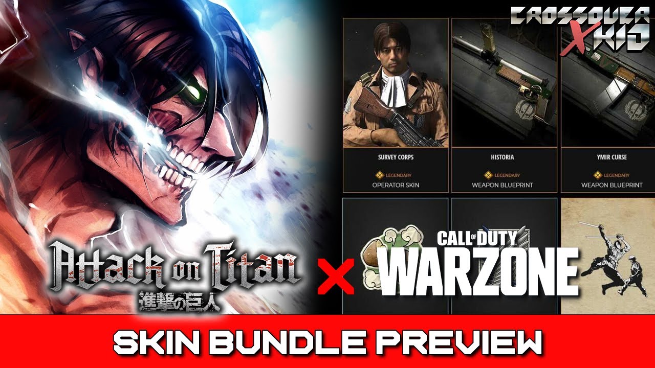 Attack on Titan x Call of Duty [SKIN PREVIEW]