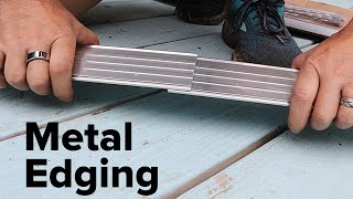 How to Install Metal Edging for Landscaping